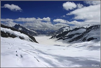 Aletsch Glacier at 3454m