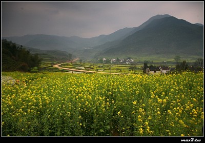 A Beautiful Farmer Village in China